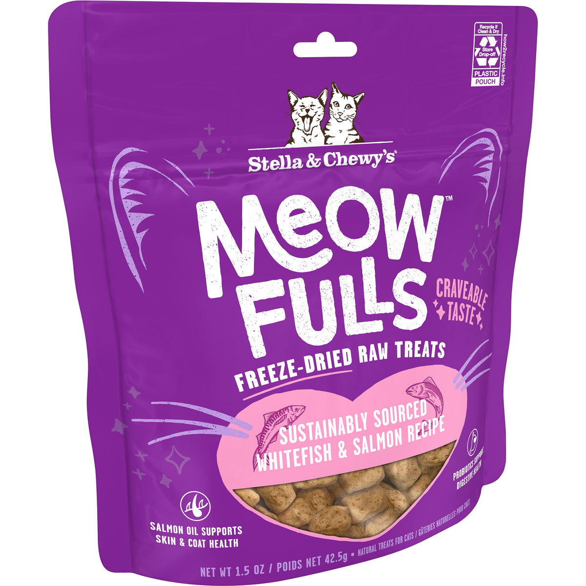 Meowfulls Whitefish & Salmon - 1.5oz