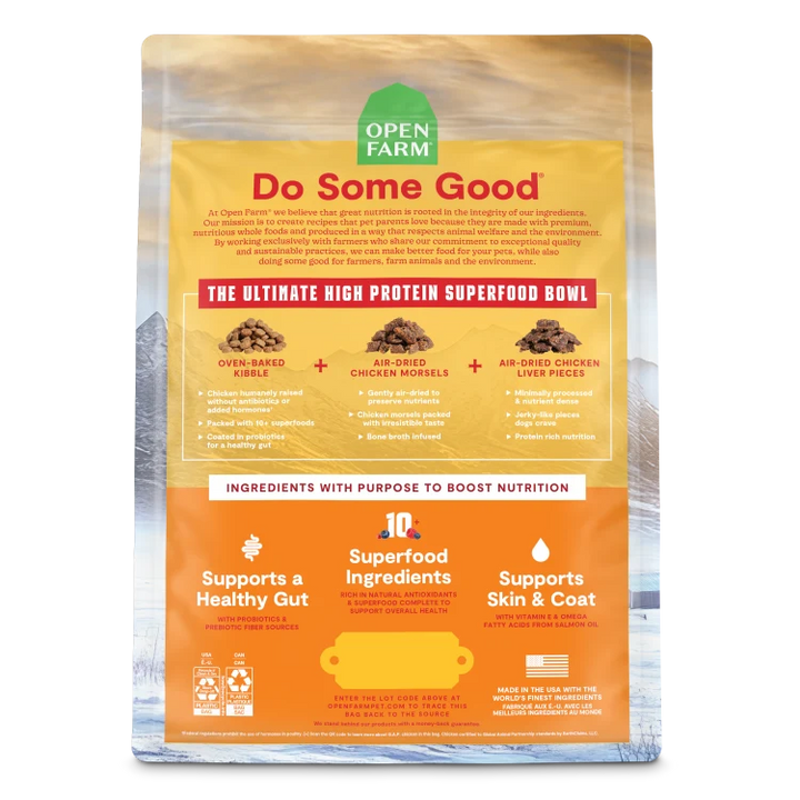 Open Farm Epic Blend Chicken Superfood Dog 3.5LB