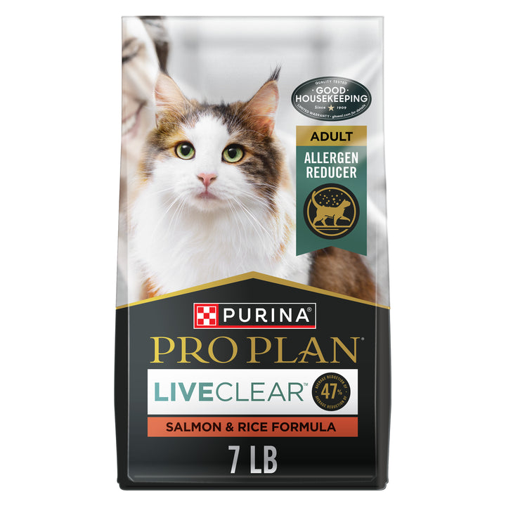 Pro Plan Live Clear Allergen Reducing Salmon Rice Cat 7 lb