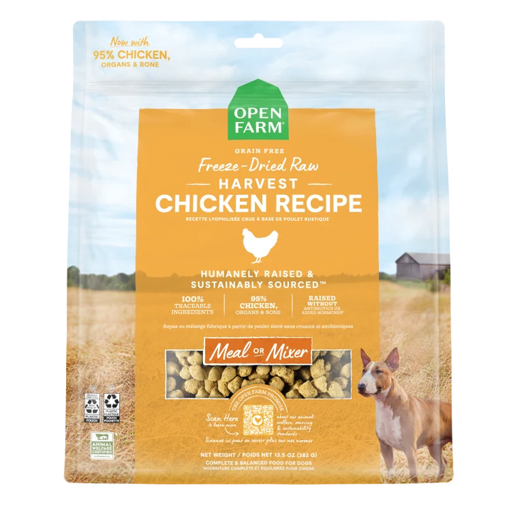 Open Farm Dog FD Raw Chicken Harvest 22 oz