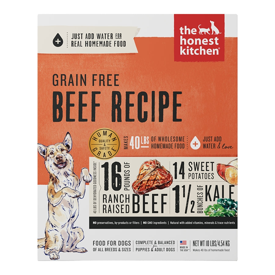 Honest Kitchen Love Grain Free Beef Dog Food 10lb