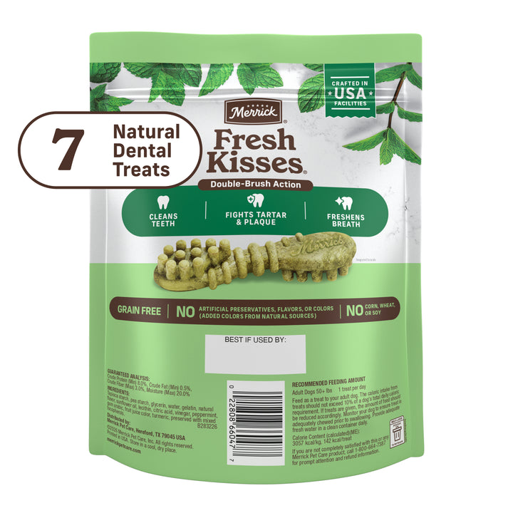 Merrick Fresh Kisses Large Mint 7ct Bag back