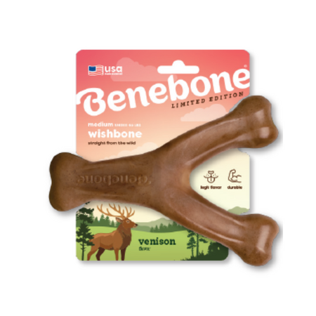 Benebone Seasonal Venison Wishbone Large