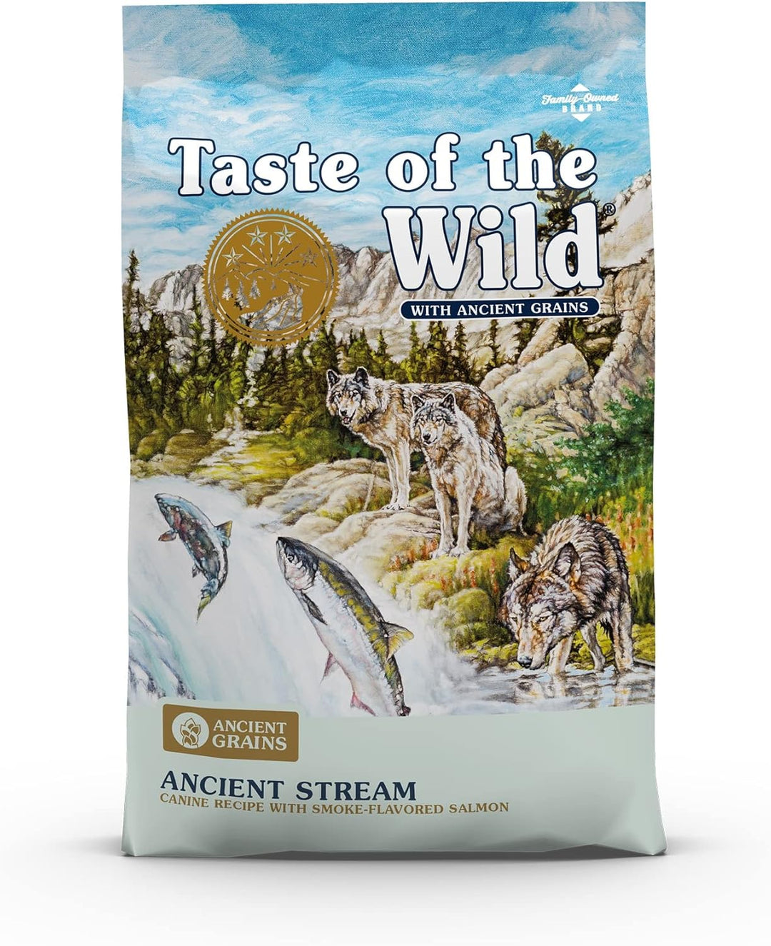 Taste of the Wild Ancient Stream with Salmon Dry Dog Food 5 lbs