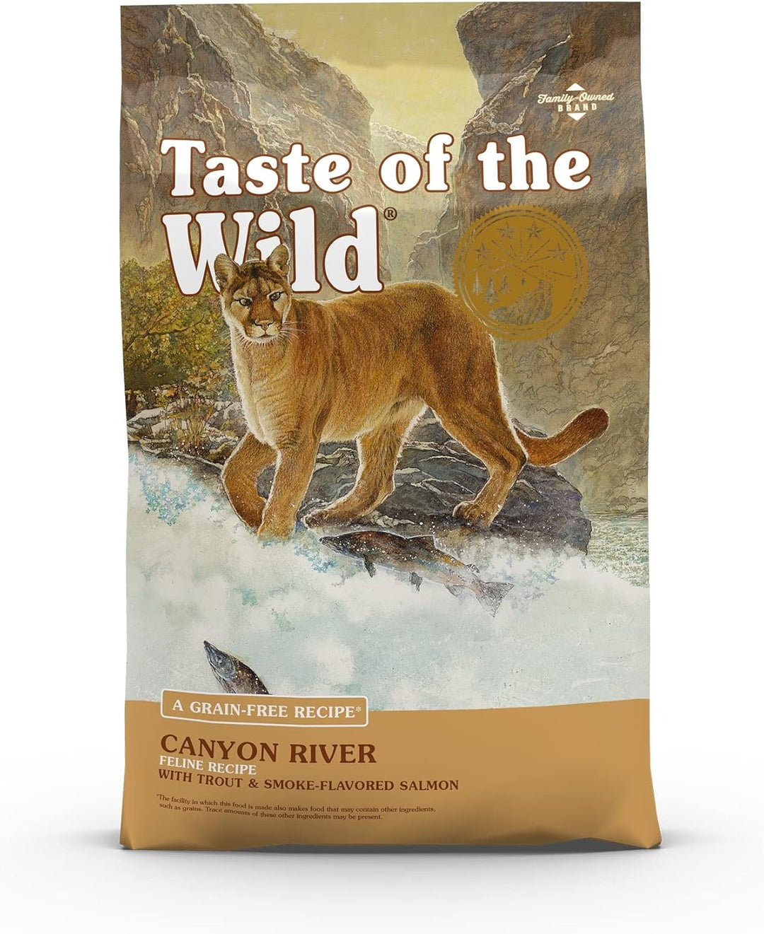 Taste of the Wild Canyon River with Trout and Salmon Grain Free Dry Cat Food 5 lbs