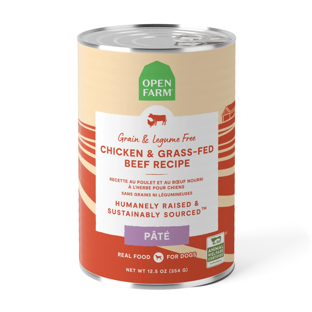 Open Farm Grain Free Chicken &amp; Grass-Fed Beef Dog 12.5