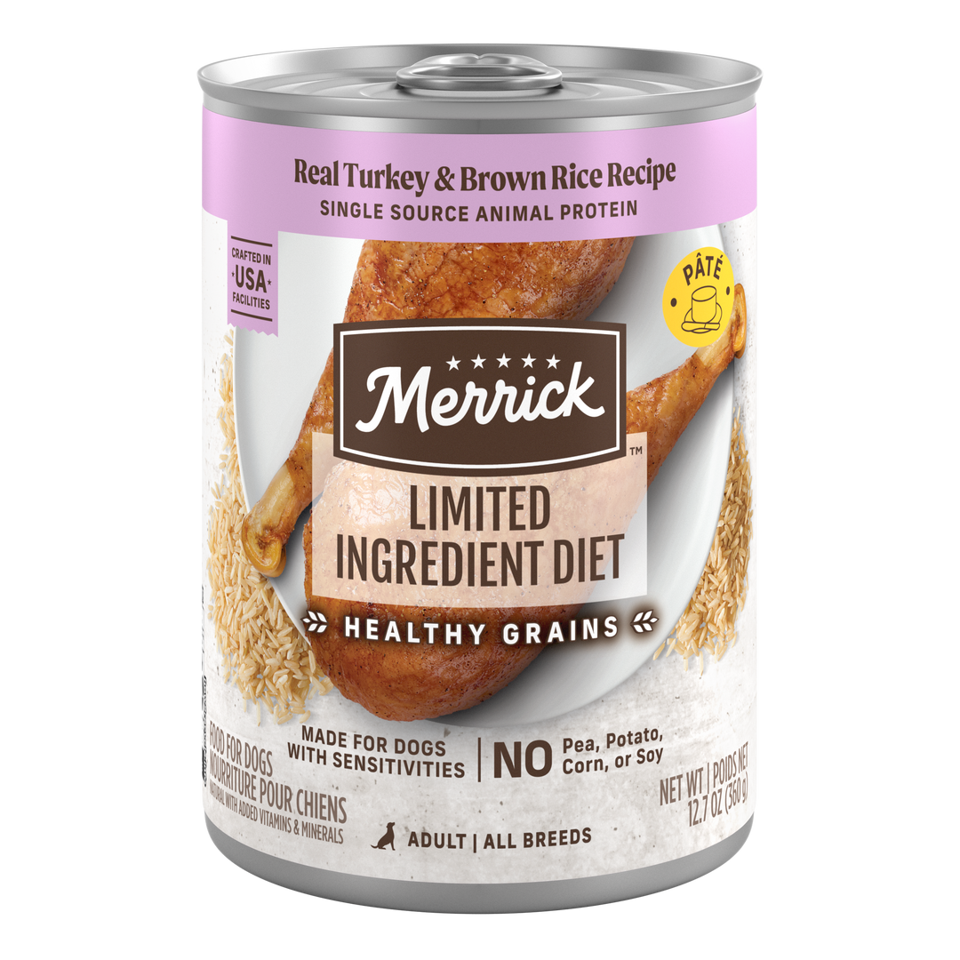 Merrick LID Turkey and Brown Rice 12.7 oz