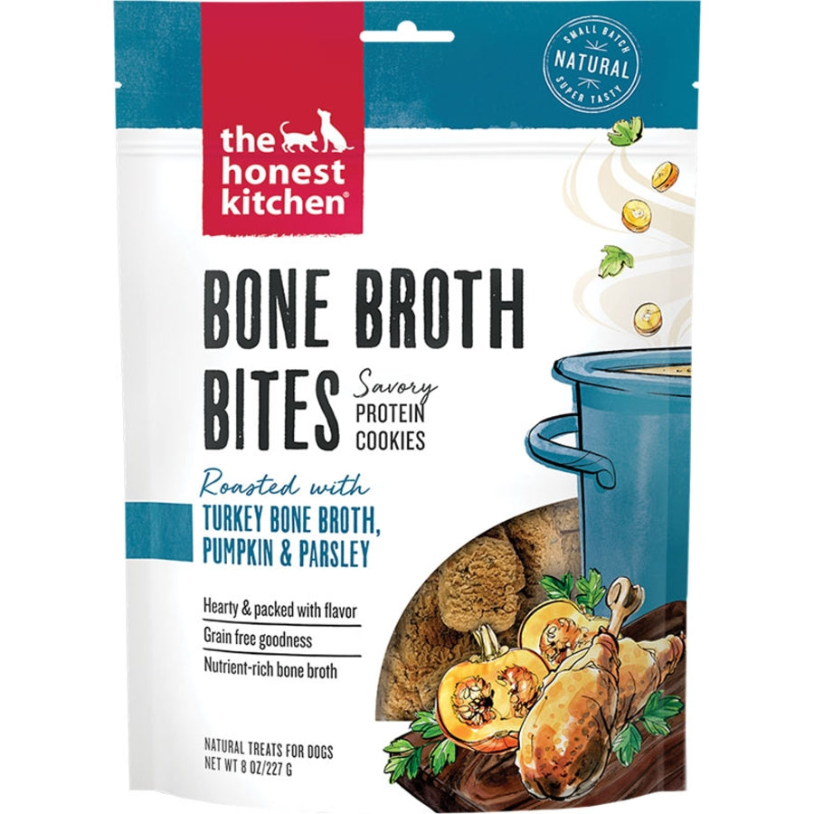 Honest Kitchen Bone Broth Bites Turkey &amp; Pumpkin 8 oz