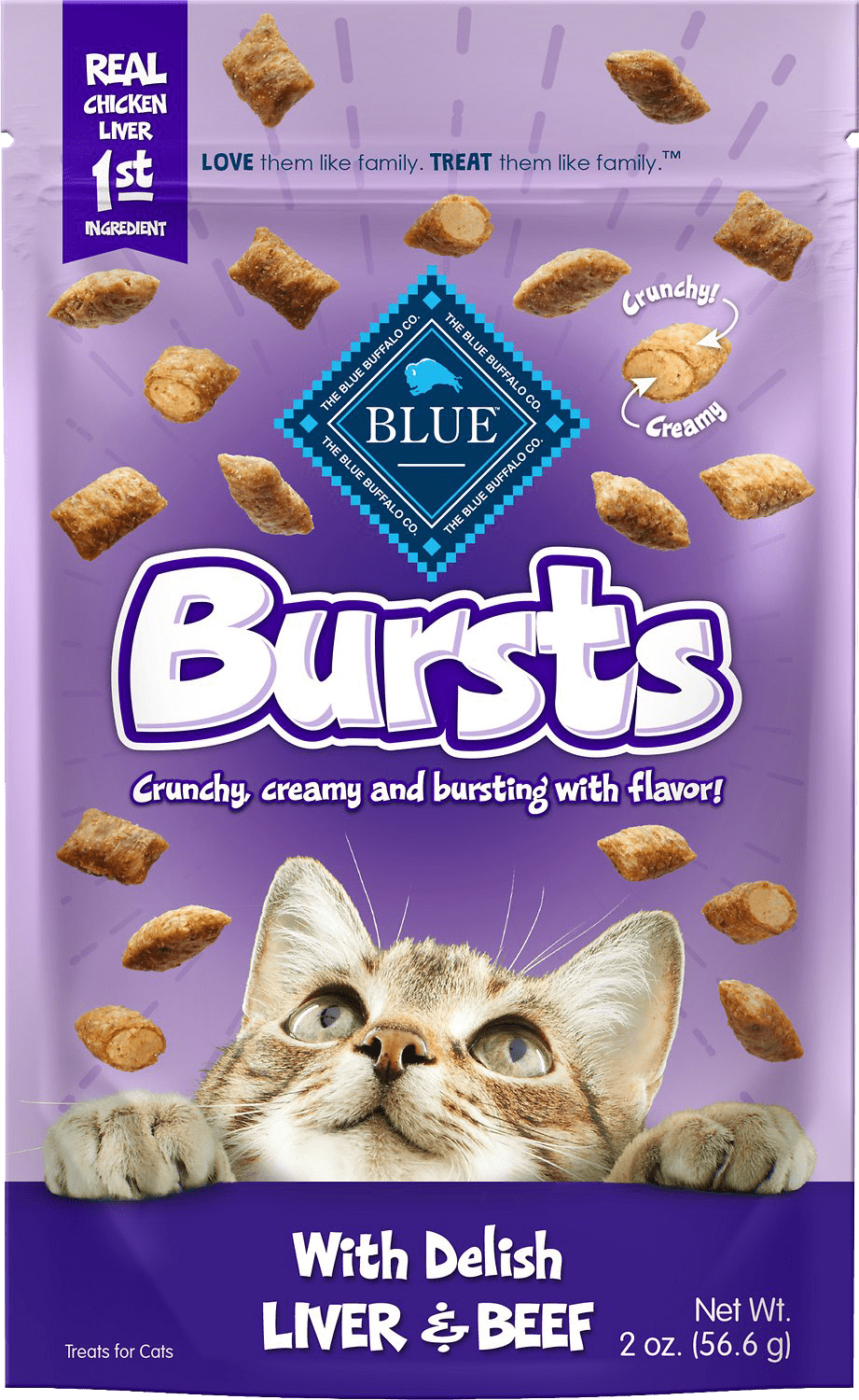 Blue Buffalo Cat Bursts Delish Liver and Beef