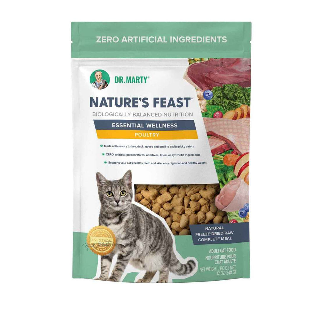 Dr Marty Natures Feast Poultry for CATS 12oz