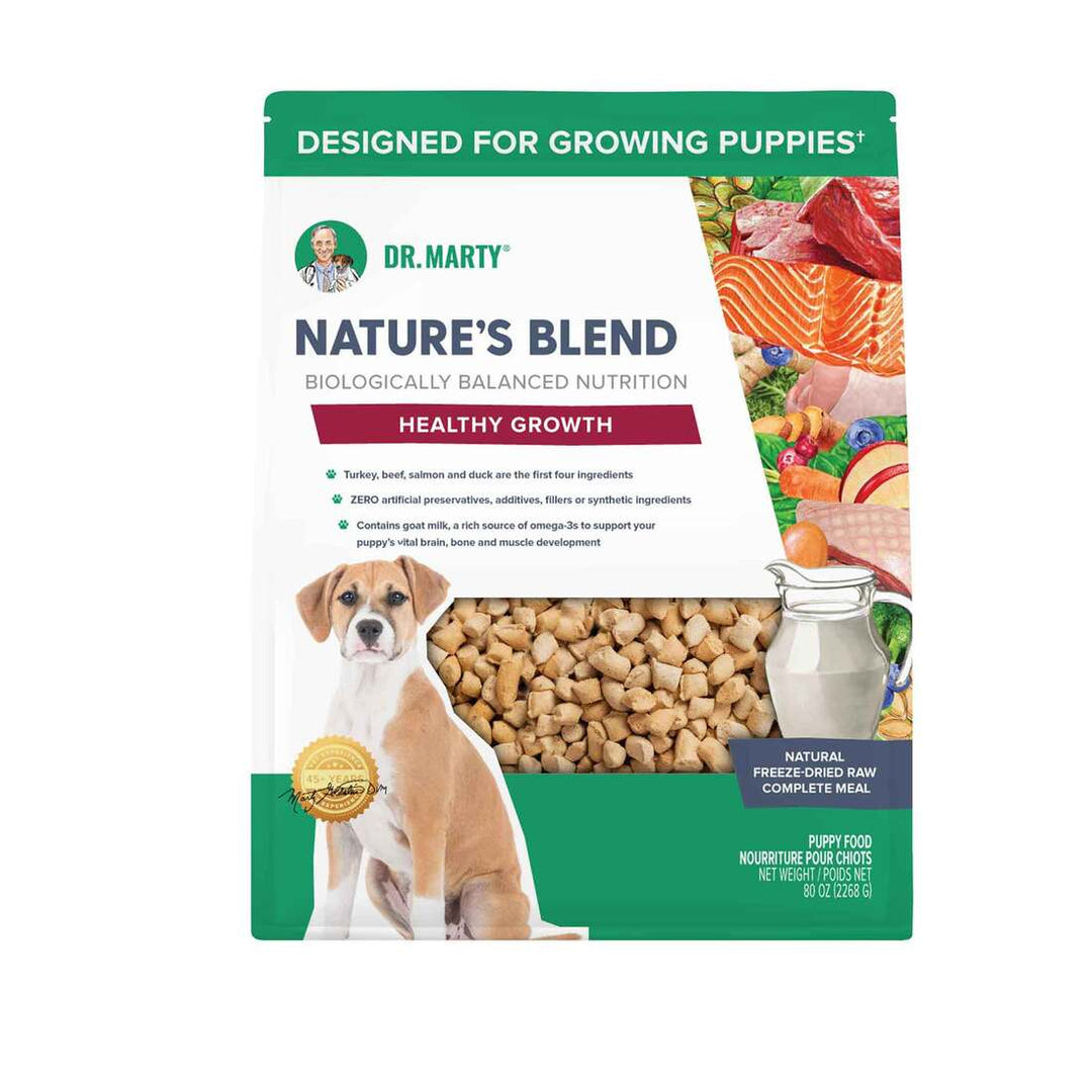 Dr Marty FD Natures Blend Healthy Growth Puppy 80 oz