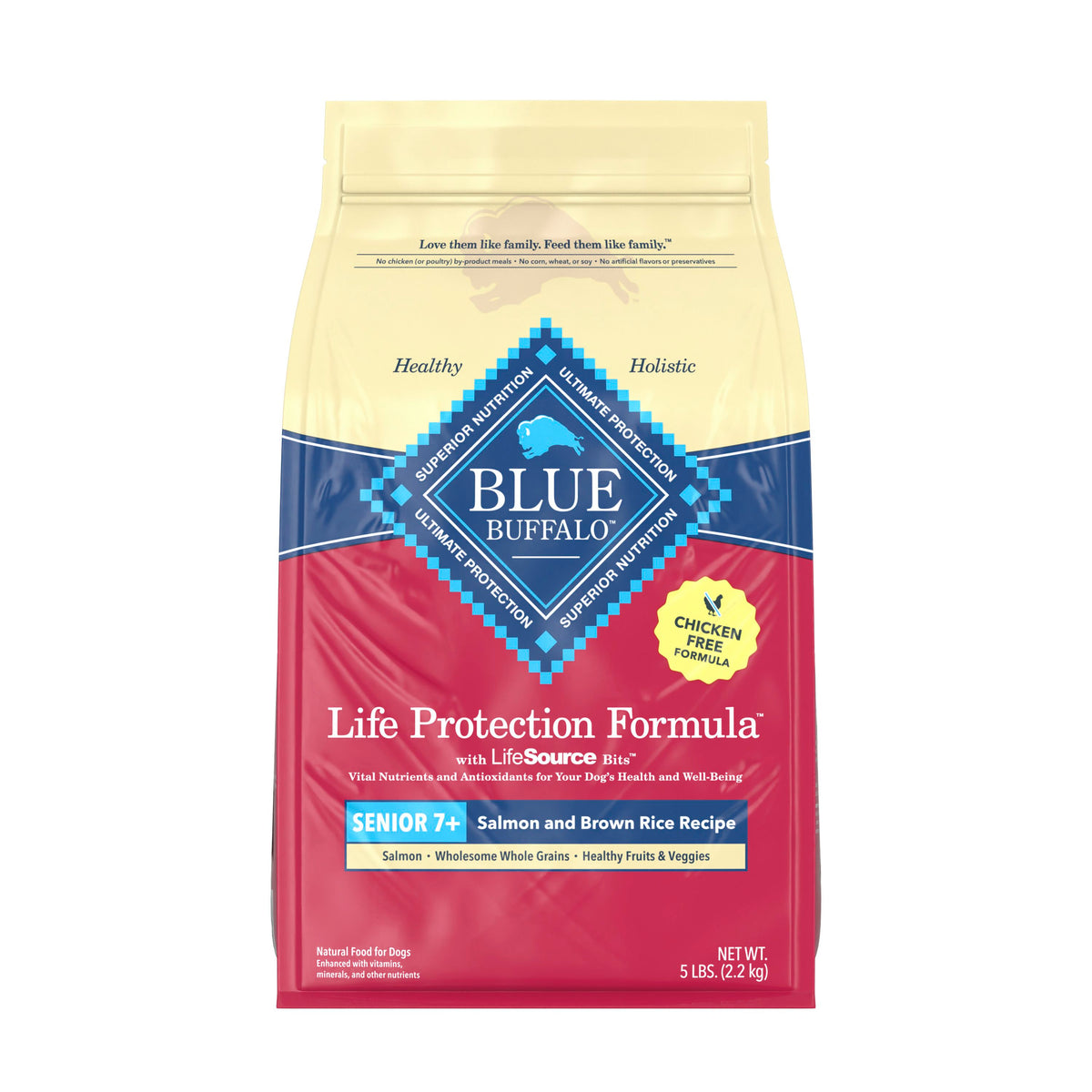 Blue Buffalo Life Protection Salmon and Brown Rice Senior Dog 4 lb
