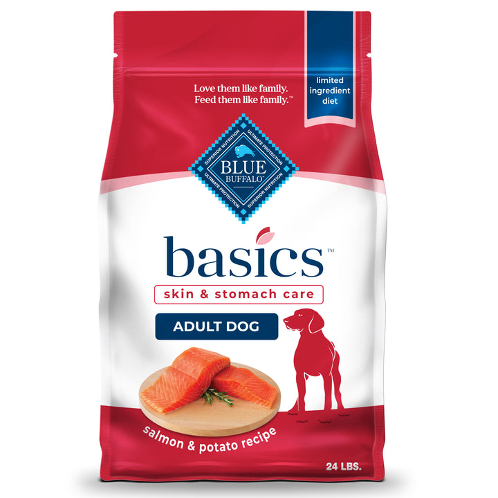 Blue Buffalo Basics Dog Salmon &amp; Pot 24