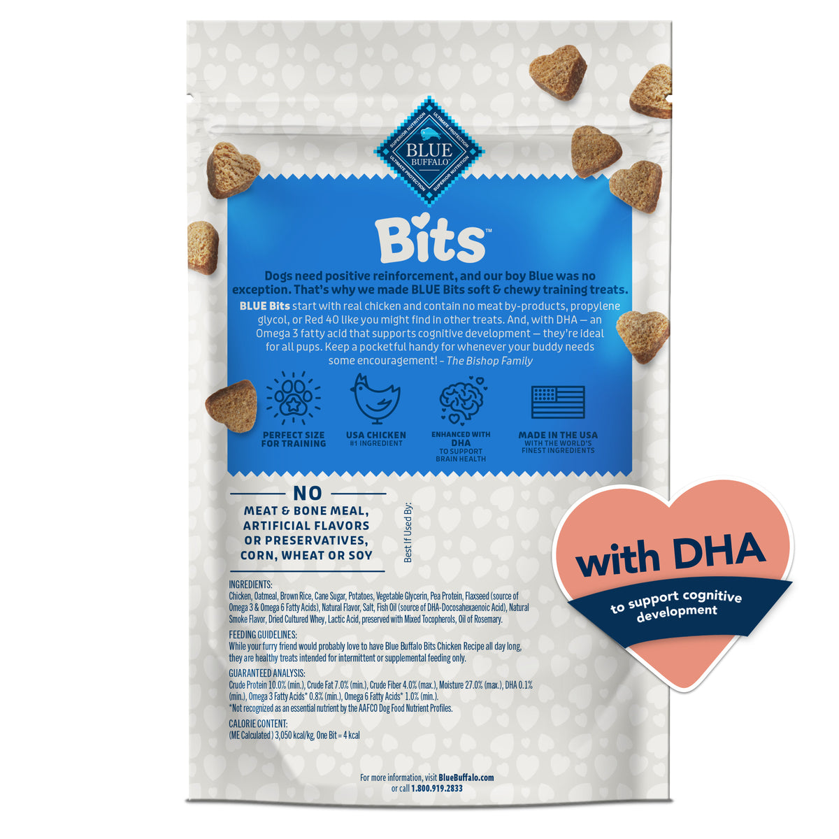 Blue Buffalo Blue Bits Chicken Training Treats 4 oz