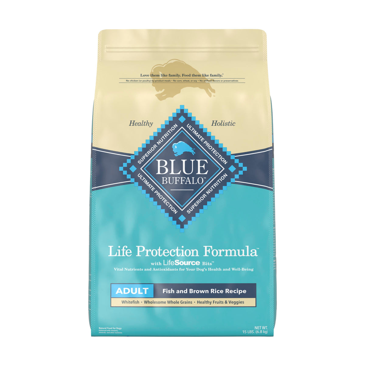 Blue Buffalo Fish Sweet Potato Adult 15LB