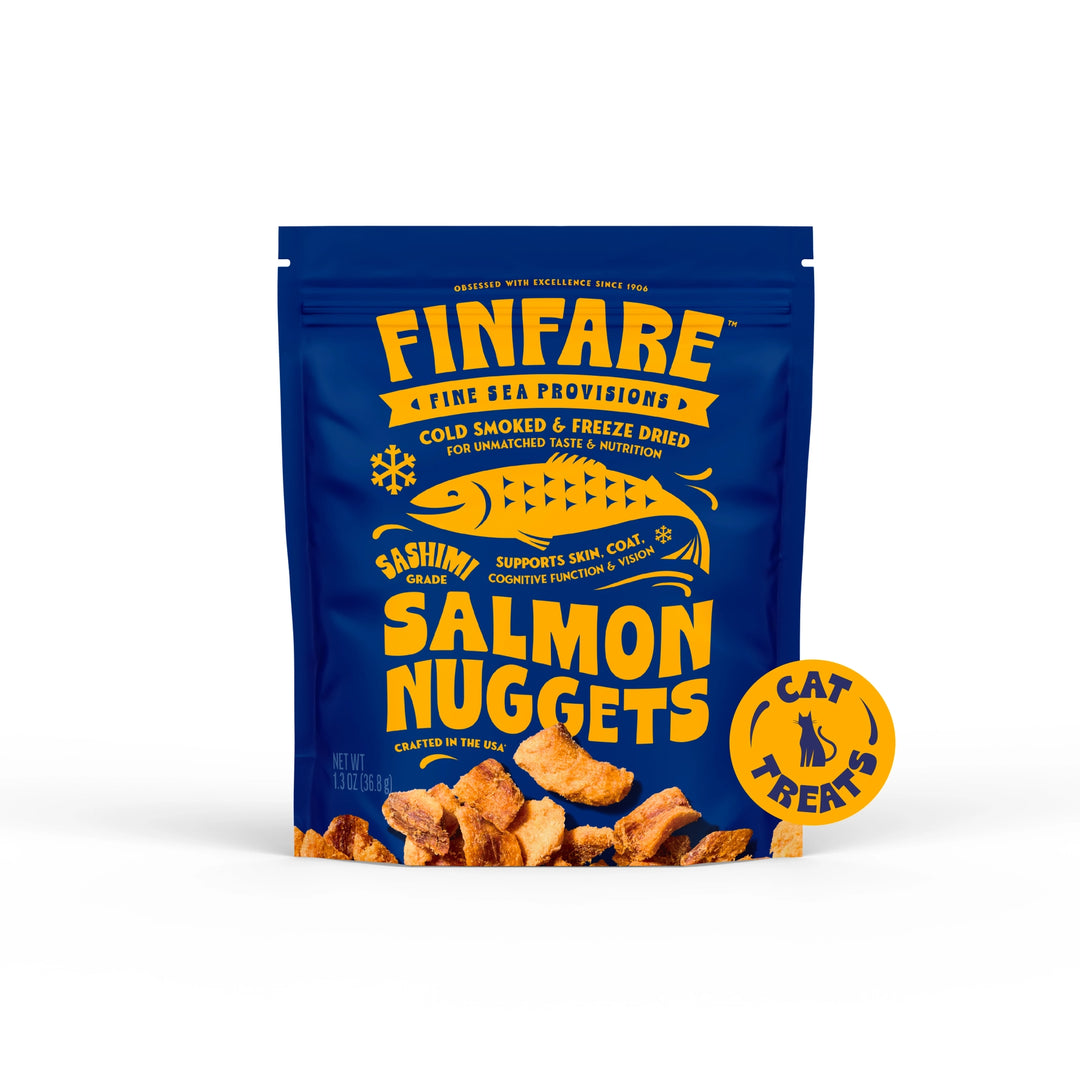 Finfare Cat Freeze Dried Nugget Smoked Salmon 1.3oz