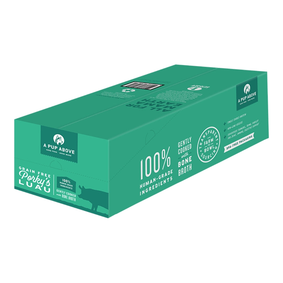A Pup Above Porkys Luau Dog Food 12lb Box