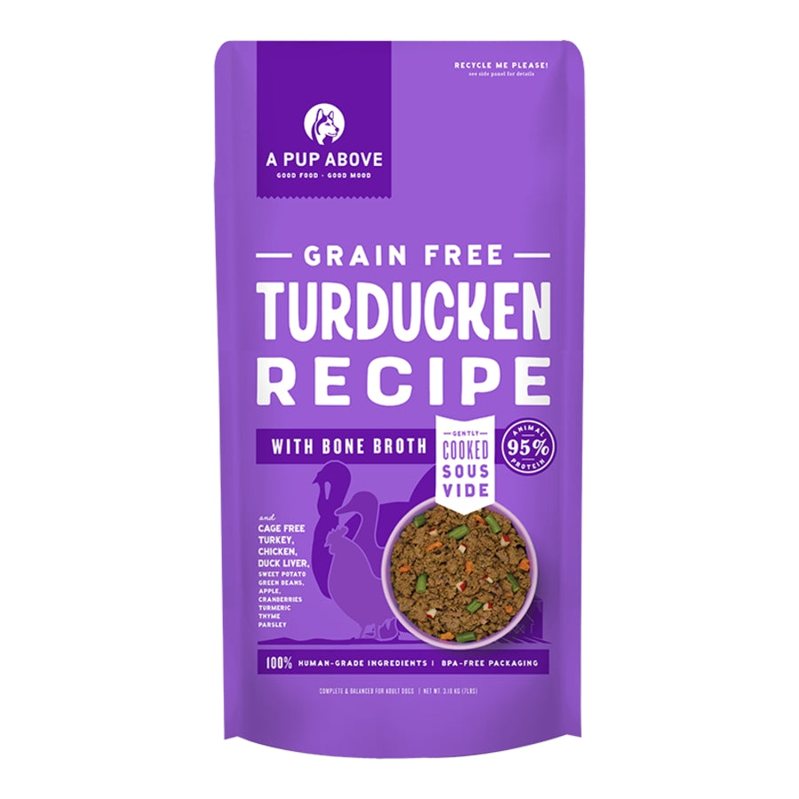 A Pup Above Dog Frozen Gently Cooked Turducken 7LB