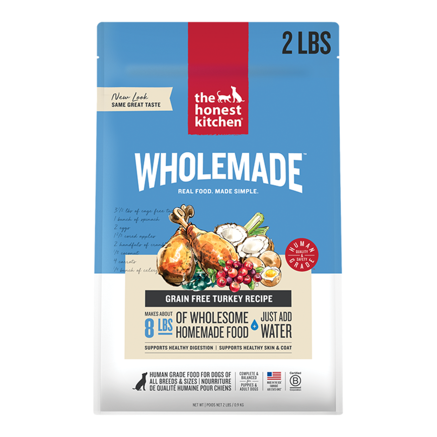 Honest Kitchen Dog Dehydrated GF Turkey 2LB