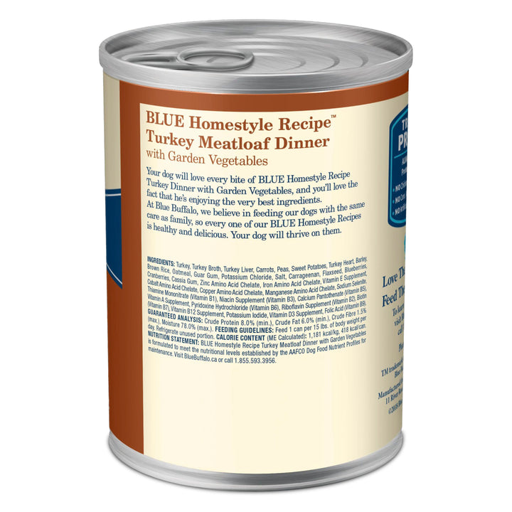 Blue Buffalo Turkey Meatloaf Can
