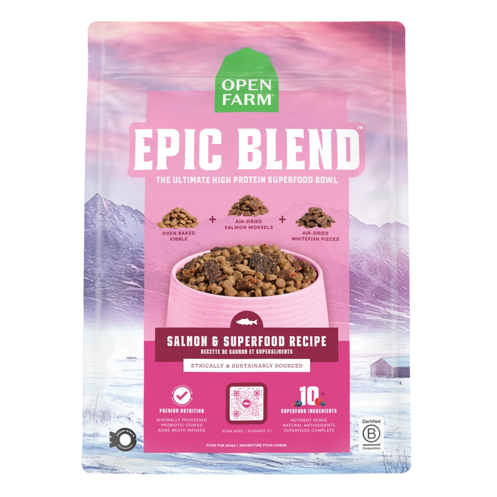 Open Farm Epic Blend Salmon Superfood Dog 3.5LB
