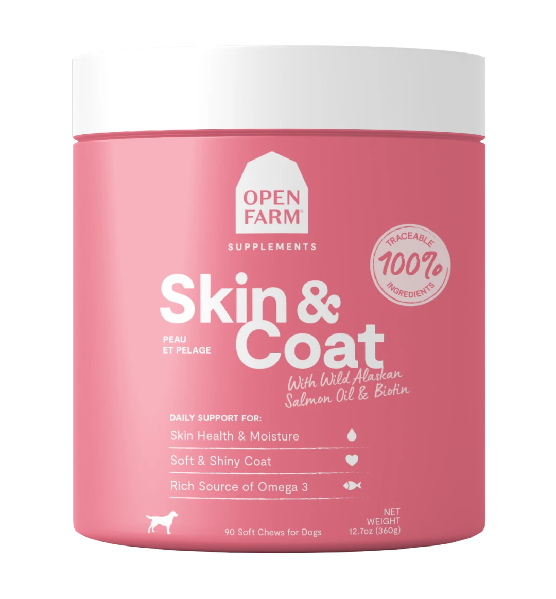Open Farm Supplement Skin and Coat 90ct