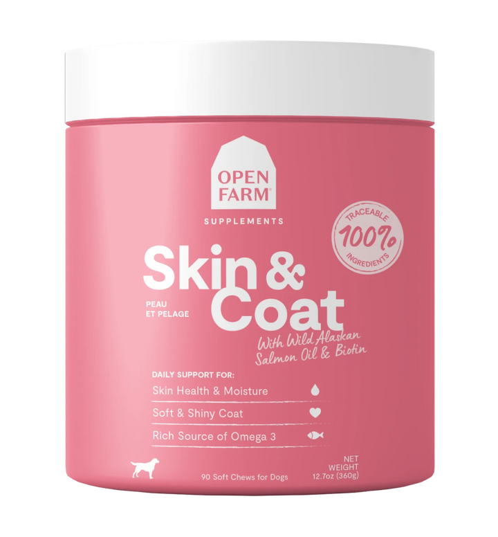 Open Farm Supplement Skin and Coat 90ct