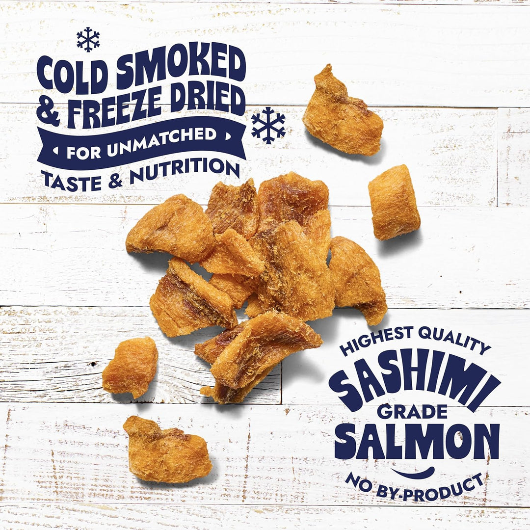 Finfare Grain Free Freeze Dried Nugget Smoked Salmon 2oz