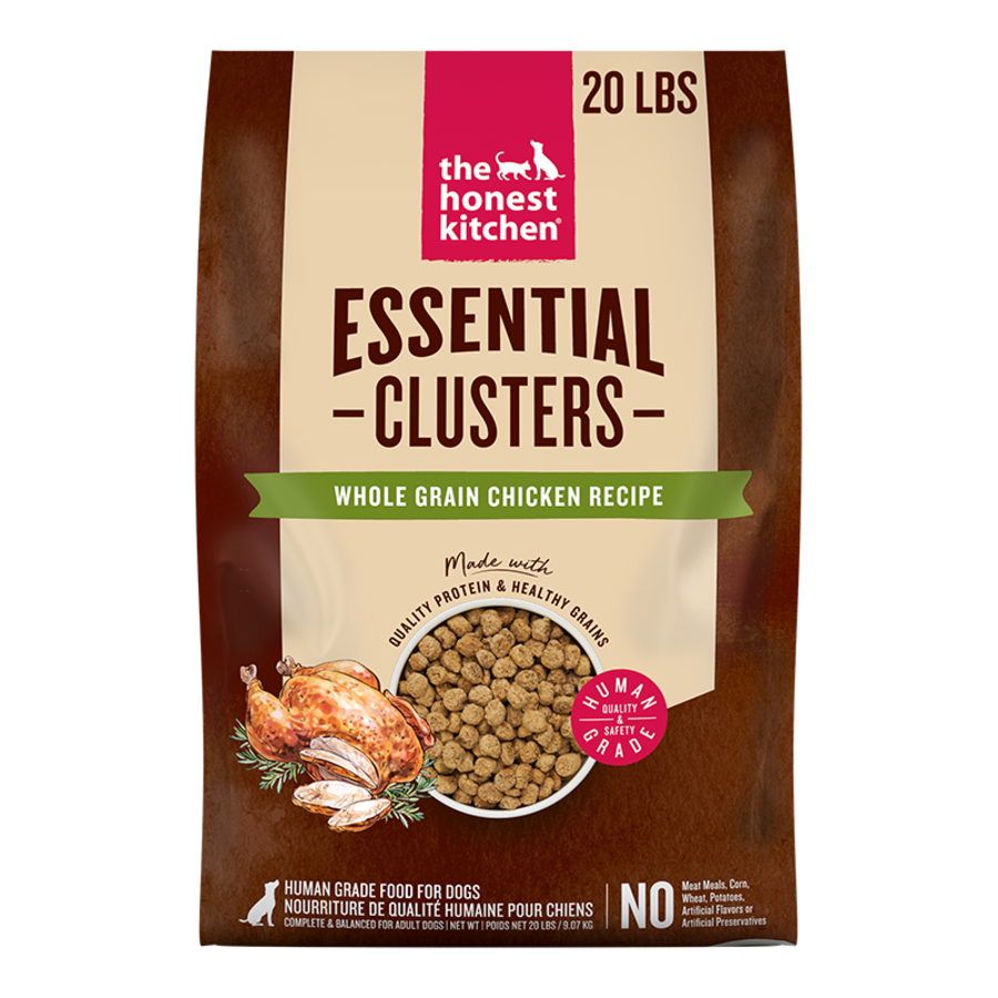 Honest Kitchen Essential Clusters Whole Grain Chicken 20LB
