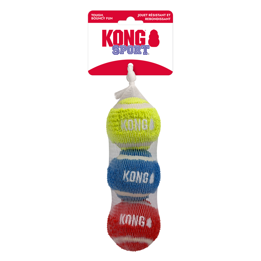 KONG Sport Softies Balls Dog Toy 3pk