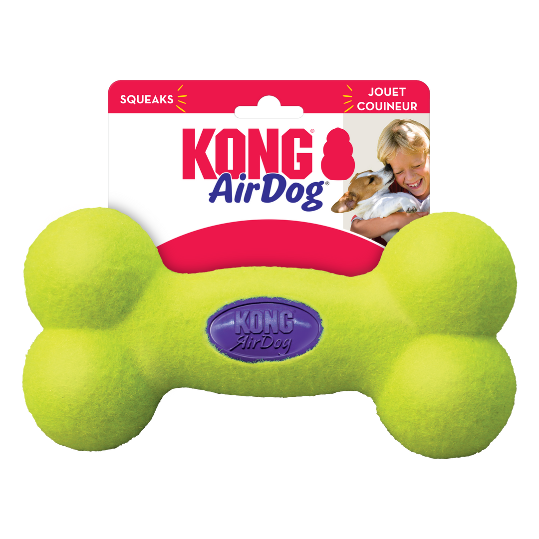 Large Air Kong Squeaker Bone