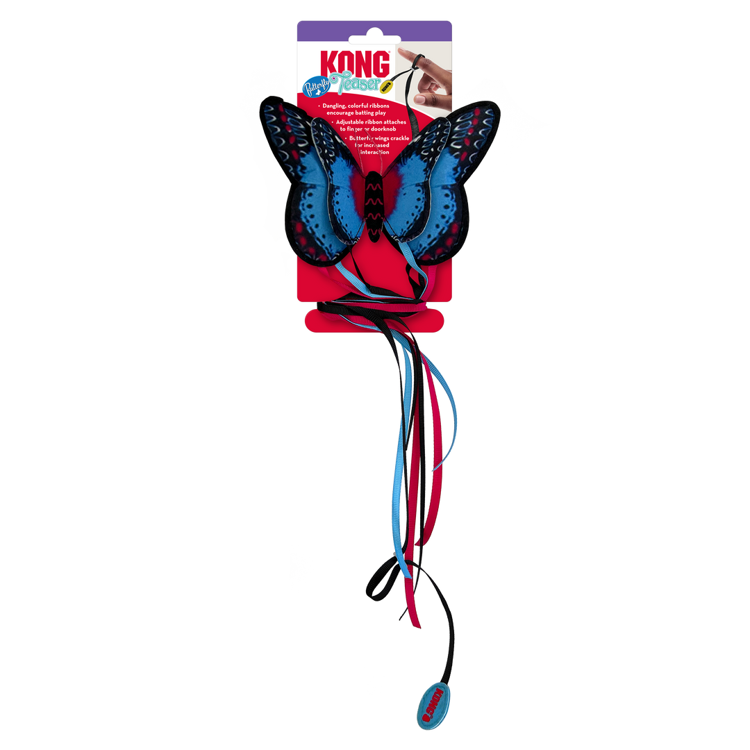 KONG Teaser Butterfly Cat Toy