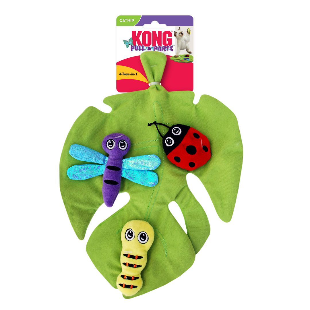 KONG Pull A Partz Bugz Catnip Toy