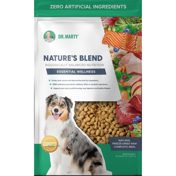 Dr Marty Natures Blend Essential Wellness Origin Freeze Dried 80 oz