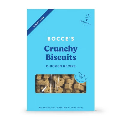 Bocces Bakery Basic Chicken Treat 14 oz Box