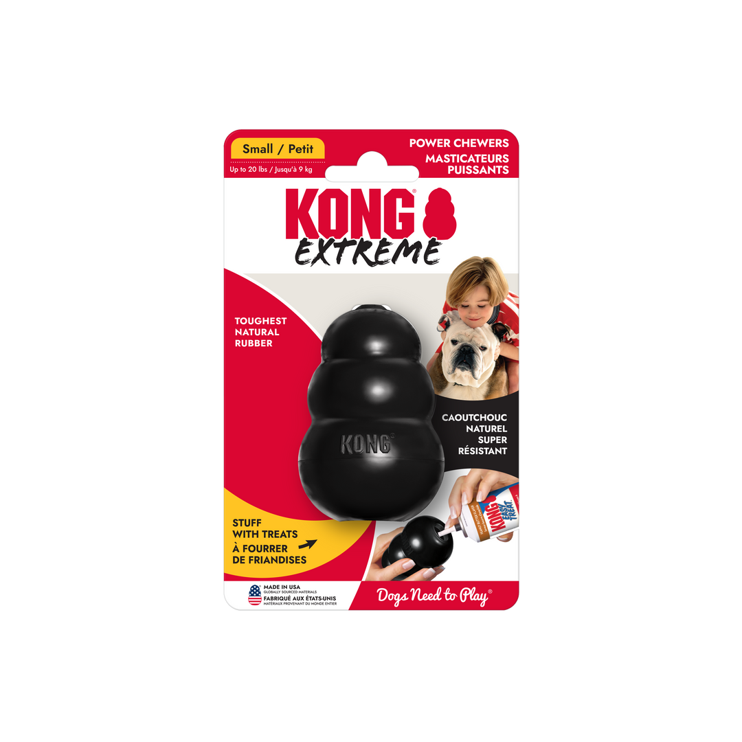 Black Xtreme Kong Power Chewers Toy S - 3