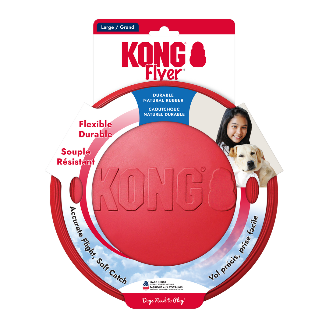 Kong Flyer Dog Frisbee Flying Disk