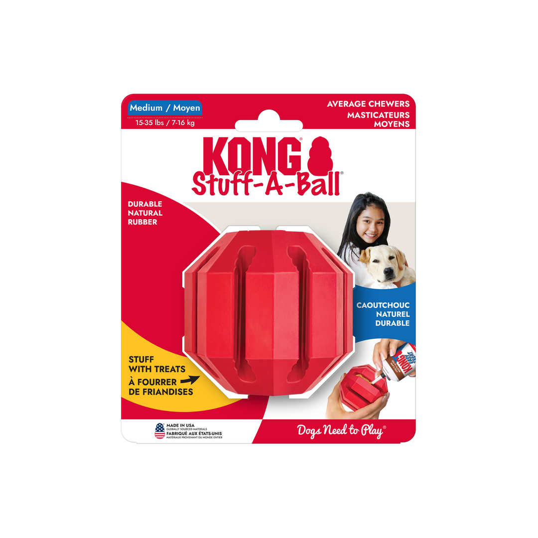 Kong Stuff A Ball Dog Toy Medium 3