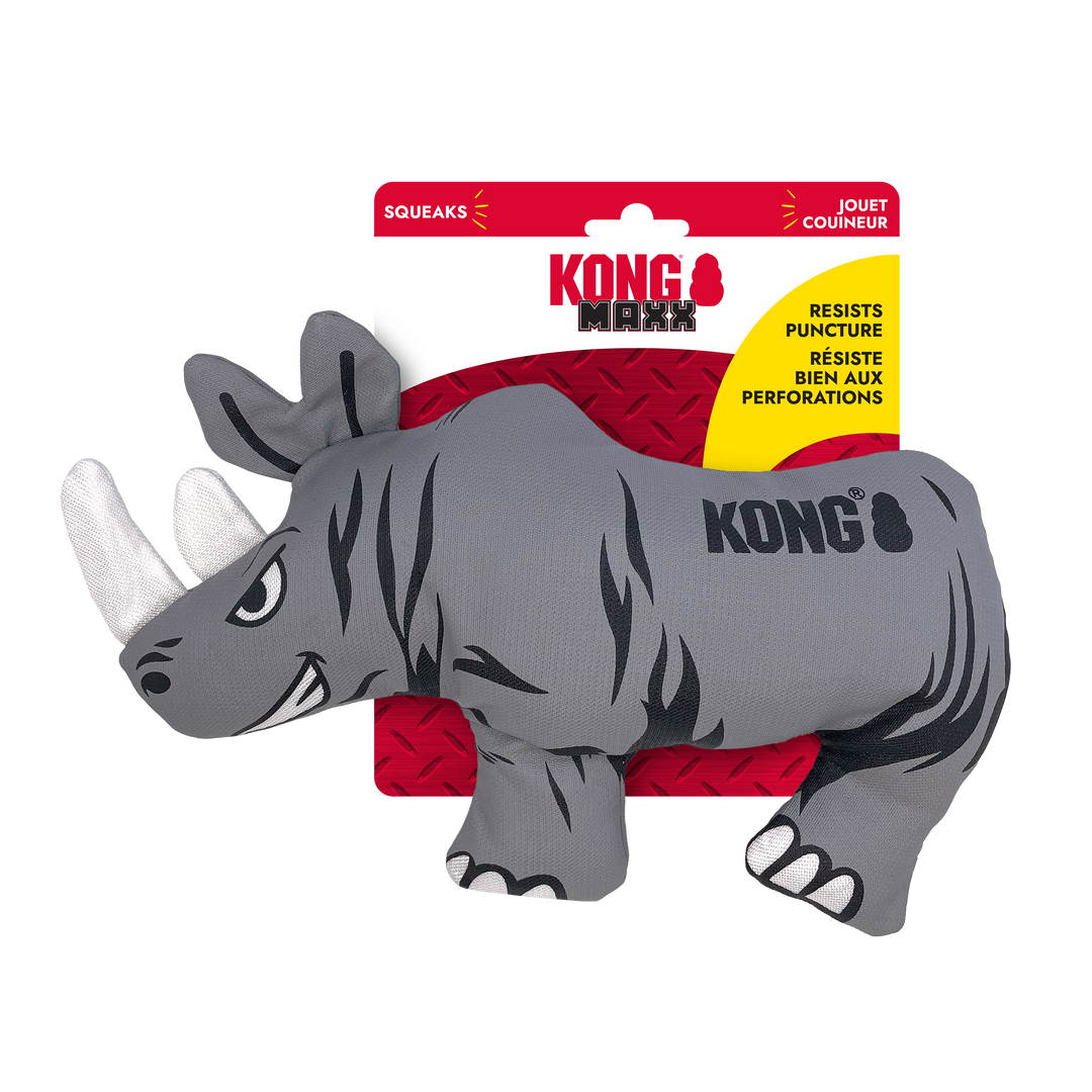 Kong Maxx Rhino Dog Toy Large