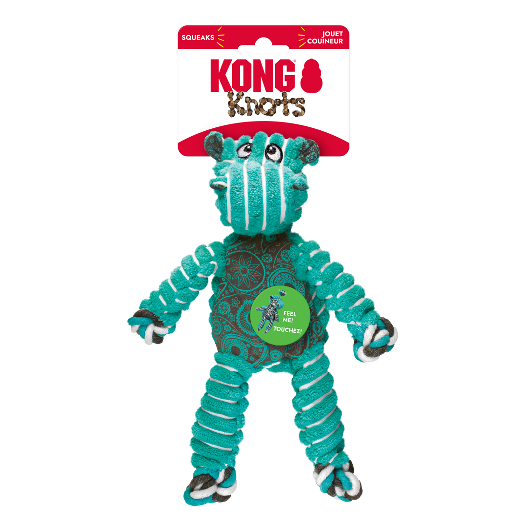 Kong Floppy Knot Hippo Sm/Med