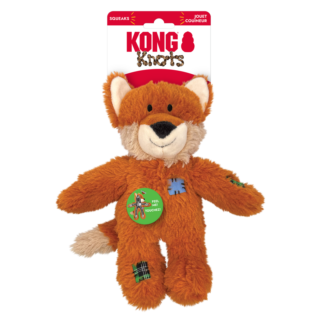Kong Wild Knots Fox Dog Toy Small Medium