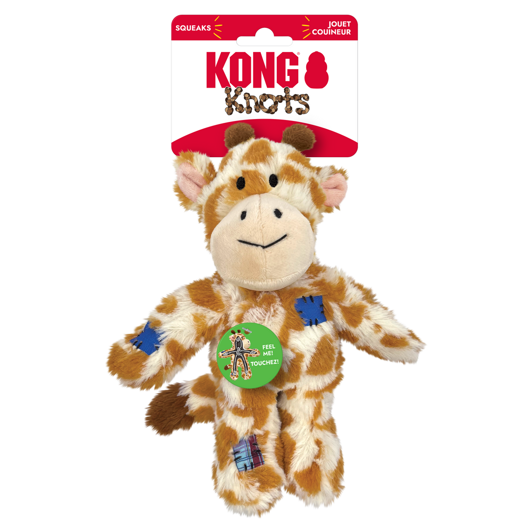 Kong Wild Knots Giraffe Dog Toy Small Medium