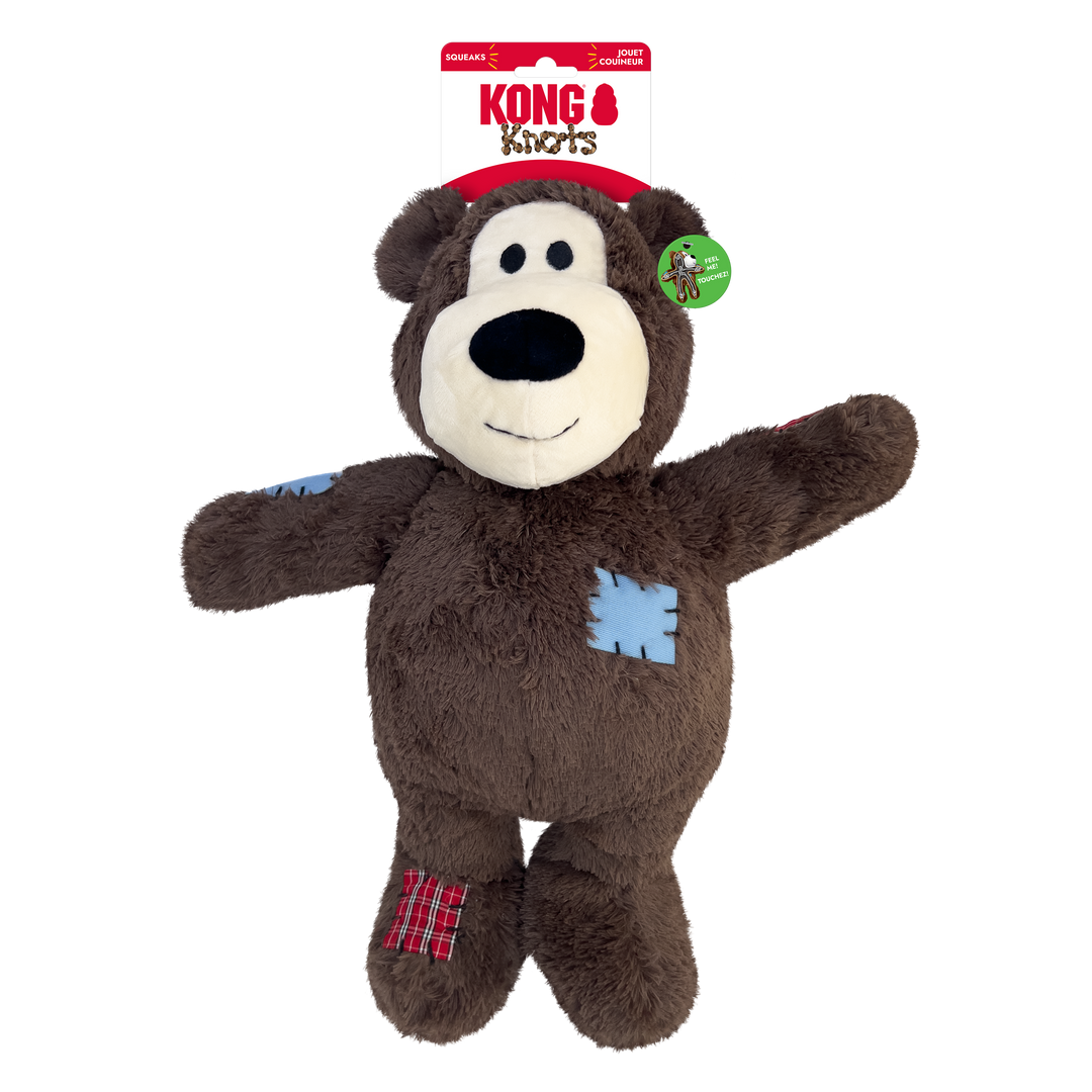 KONG WILD KNT BEAR ASST JMB