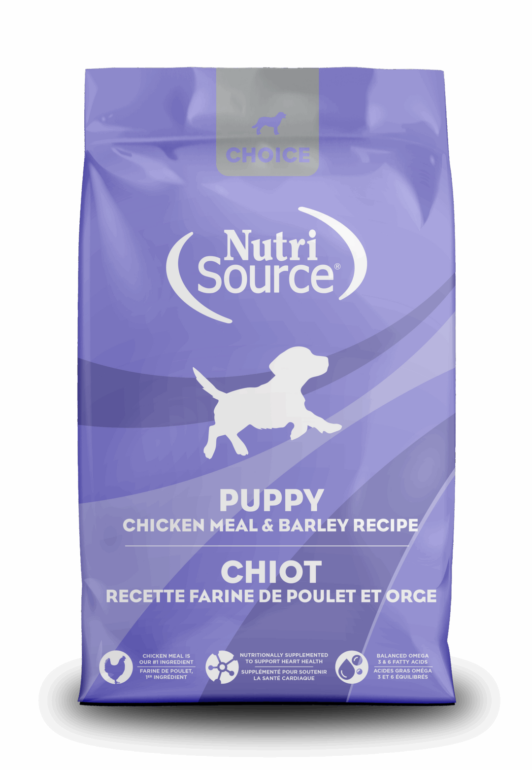 NutriSource Choice Chicken Meal and Barley Dry Puppy Dog Food 40 lbs****