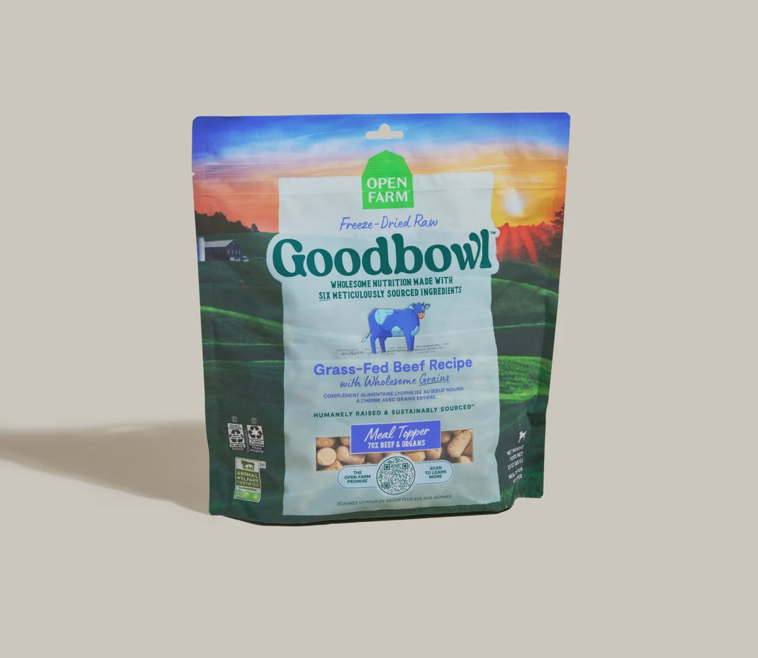 Open Farm Dog Freeze Dried Goodbowl Beef Grains 23 oz