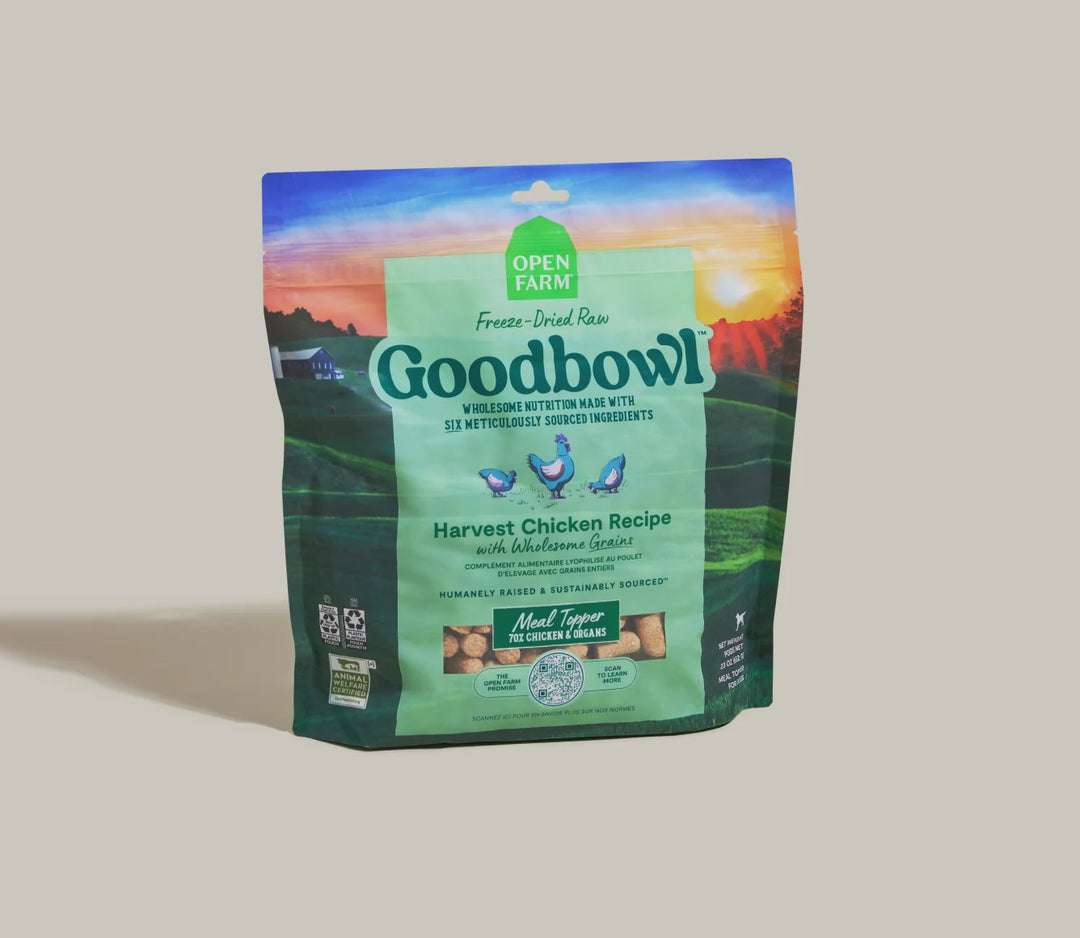 Open Farm Dog Freeze Dried Goodbowl Chicken Grains 23 oz