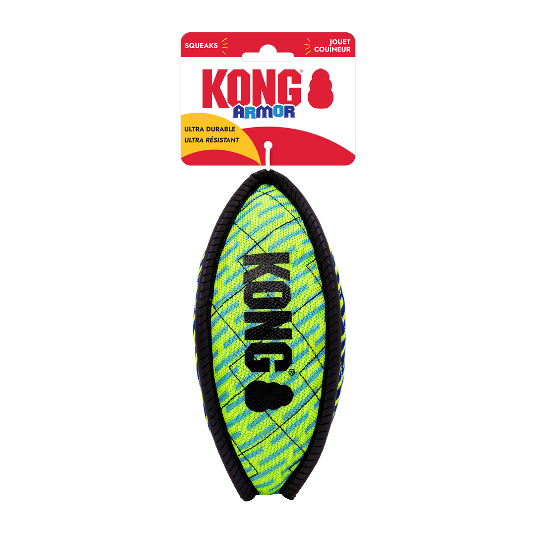 Kong Armor Football Assorted Dog Toy Medium