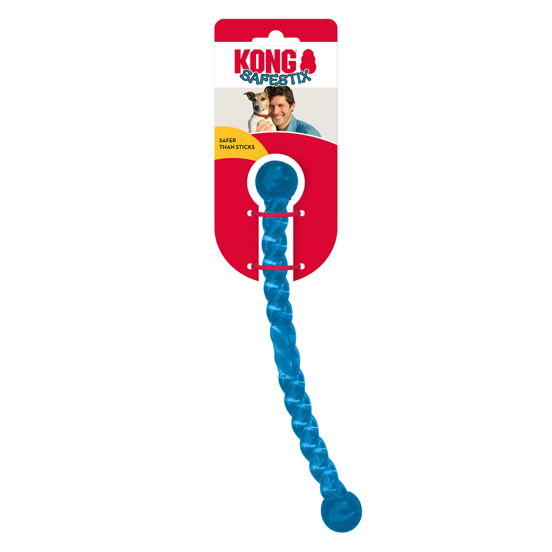 Small Kong SafeStix 12 Inch Durable Fetch Stick Dog Toy