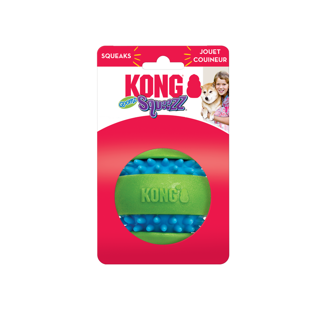 Kong Squeezz Goomz Ball Dog Toy Large