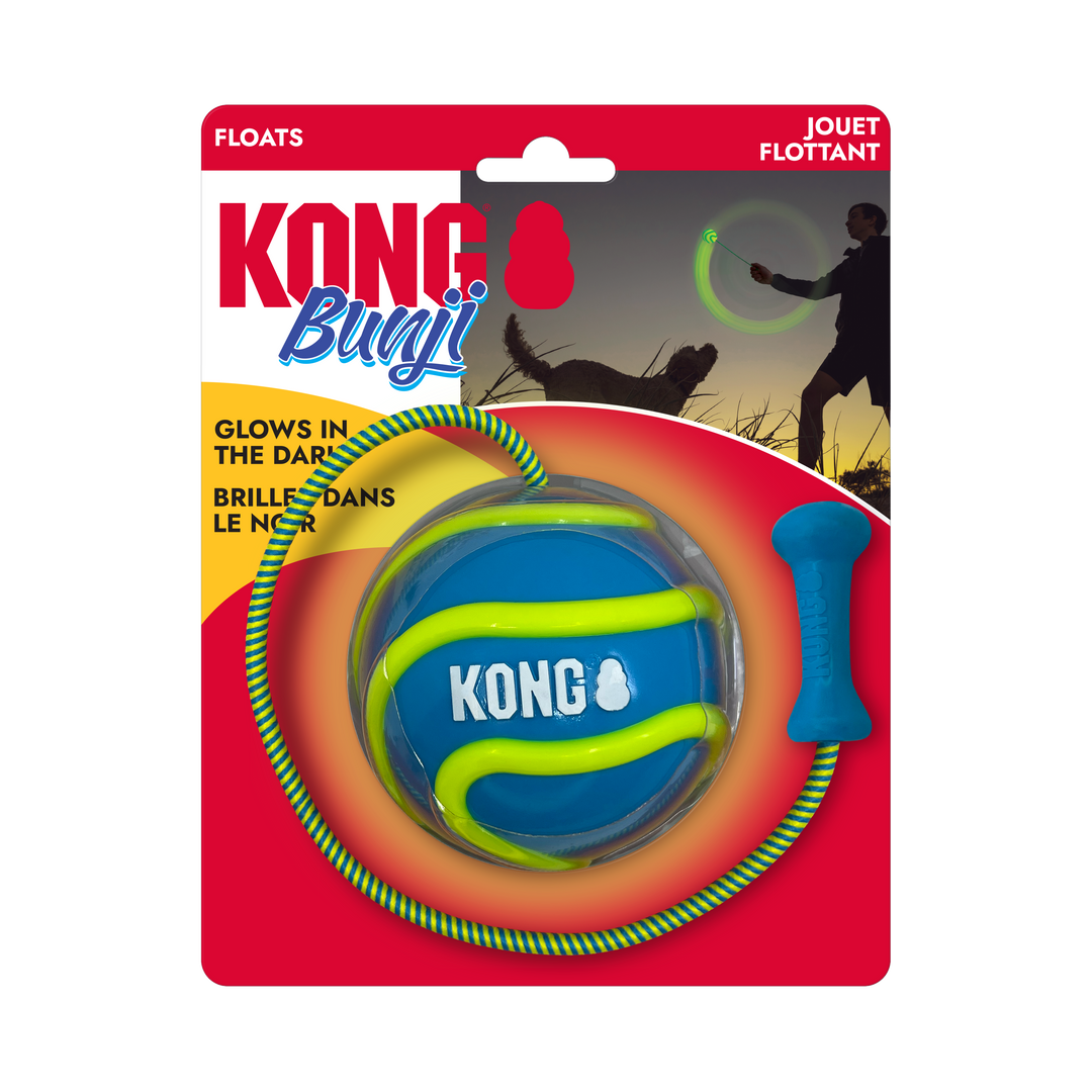 Kong Bunji HighViz Ball Assorted Dog Toy Large